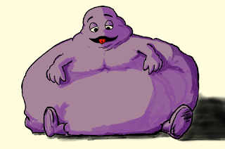 off the top of my head: RIP grimace