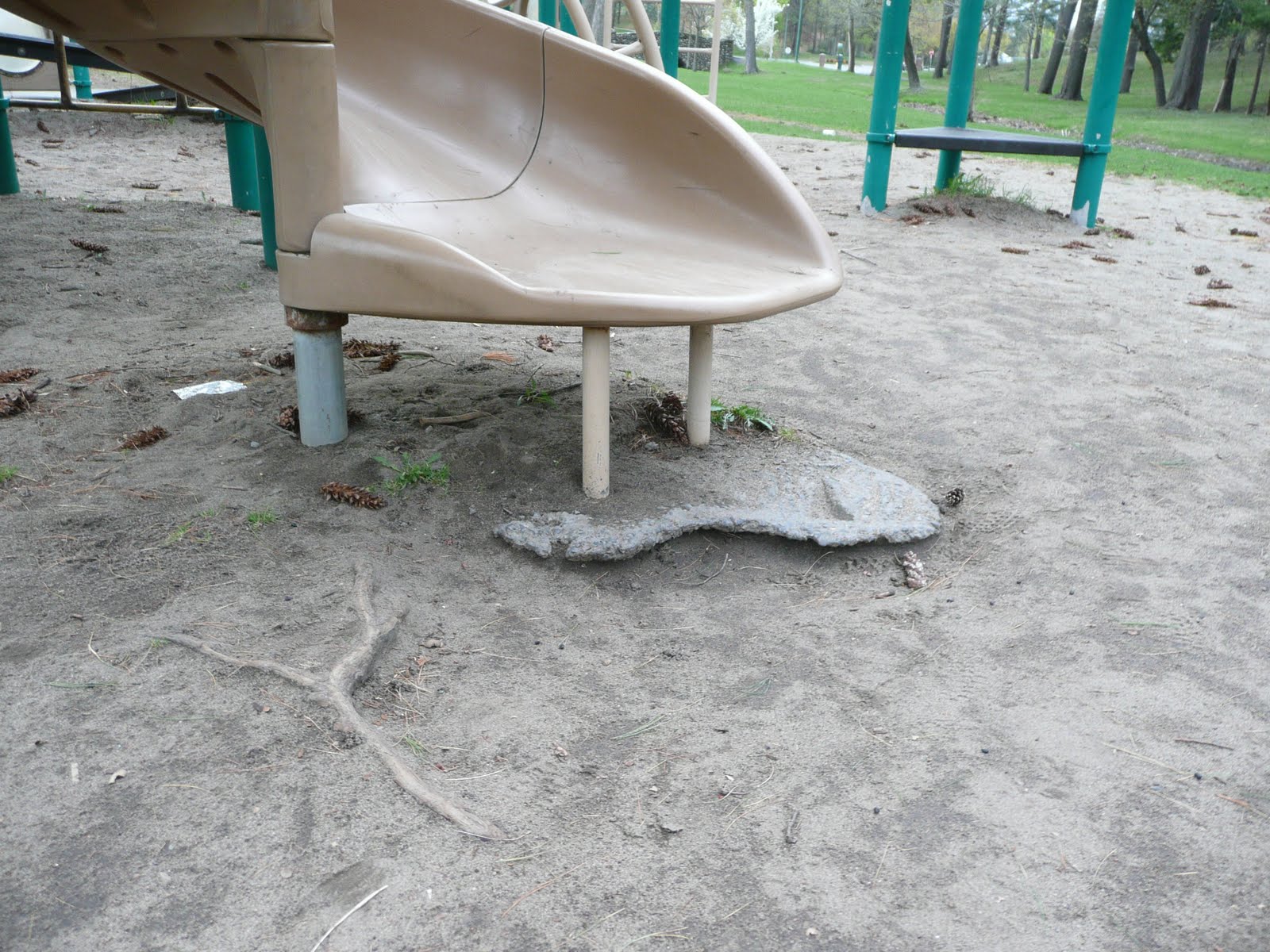 Schenectady Playgrounds Central Park Playground Hazards