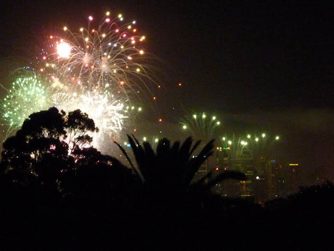 Happy New Year from Sydney Harbor