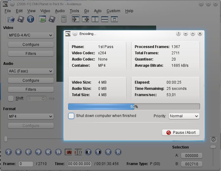 avidemux datamosh mac