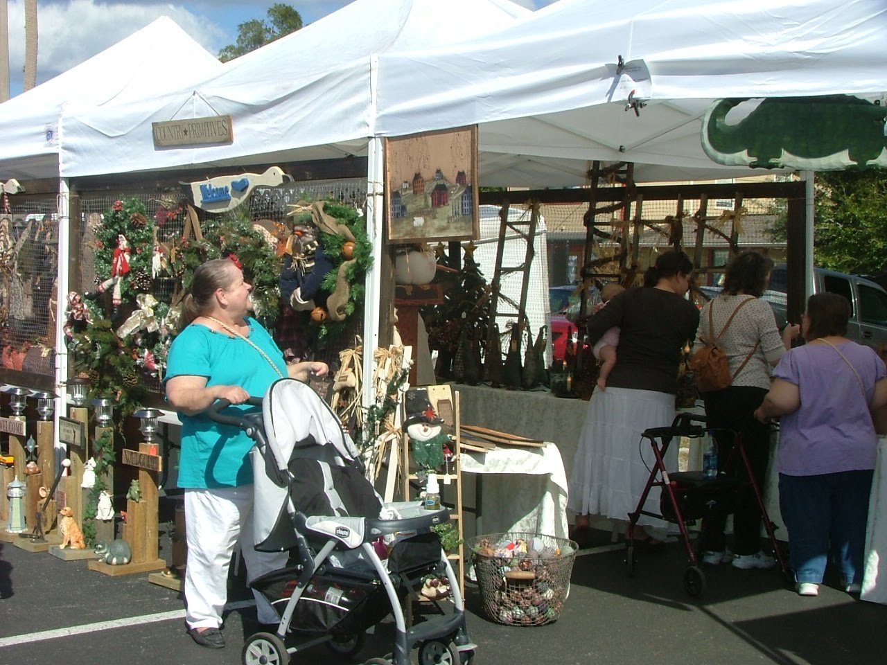 Country Primitives Vintage Market & The French Hen Great Day In The