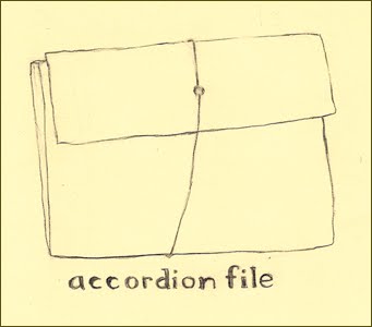 accordion file