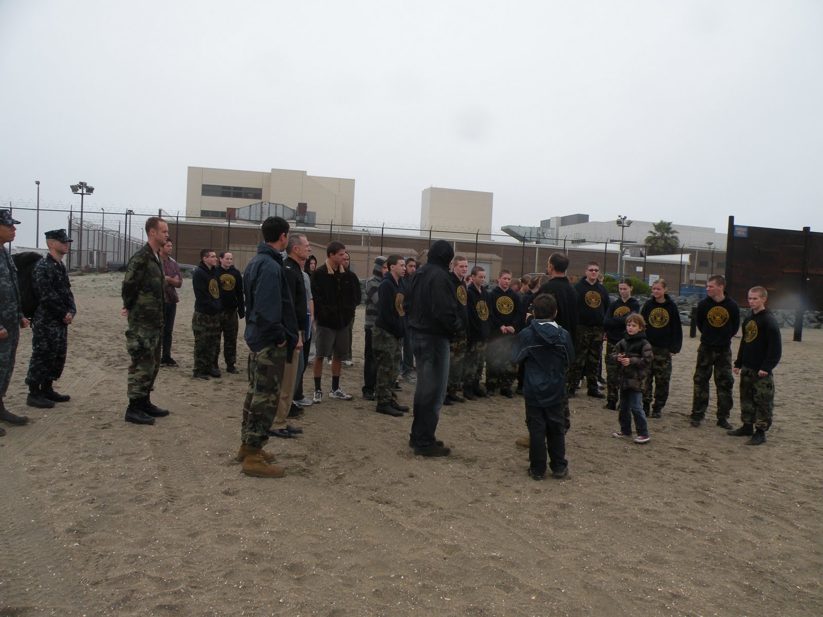 Carlsbad 1st Ward Young Men Navy Seal base Tour