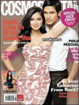 Philippine Cover Girls: Cosmopolitan February 2009: Angel Locsin and