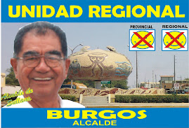 El candidato del Pueblo José Antonio Burgos Ramos