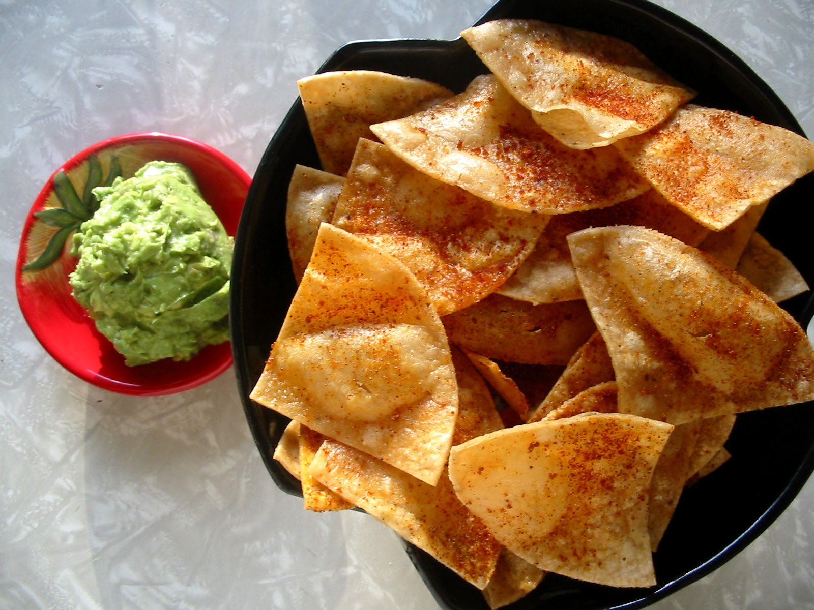 The Hungry Texan Spiced Tortilla Chips