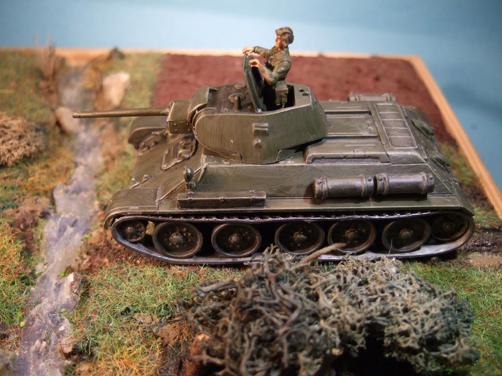 morksminis: T 34, Matchbox, 1:76