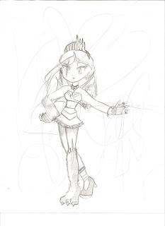 Drawings and posts from middle school :P