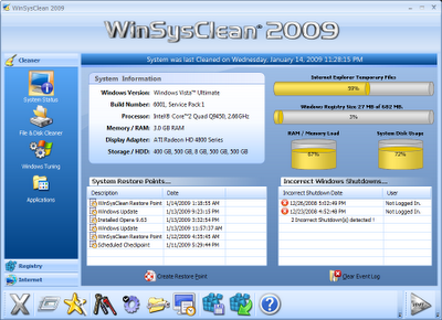 WinSysClean 2009