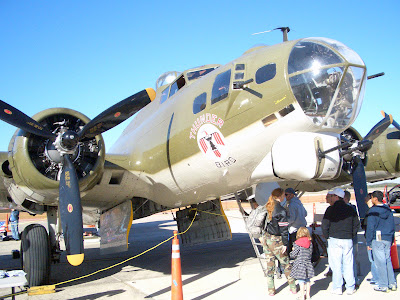 Lackland AFB Air Fest: B-17 Flying Fortress and Viewers