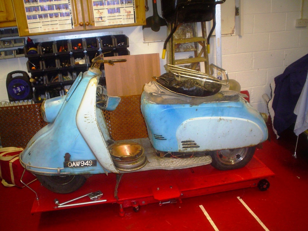 1956 Heinkel Tourist 103 AO Restoration