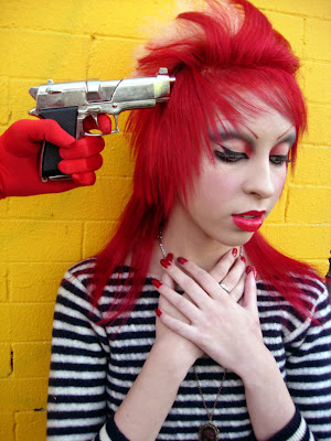 emo hairstyle gallery. Emo Hairstyle With Emo Red