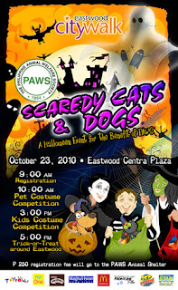 2010 costume Halloween contest for cats and dogs at Eastwood