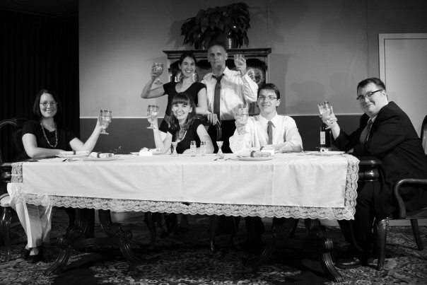 The Cast of "The Dining Room"