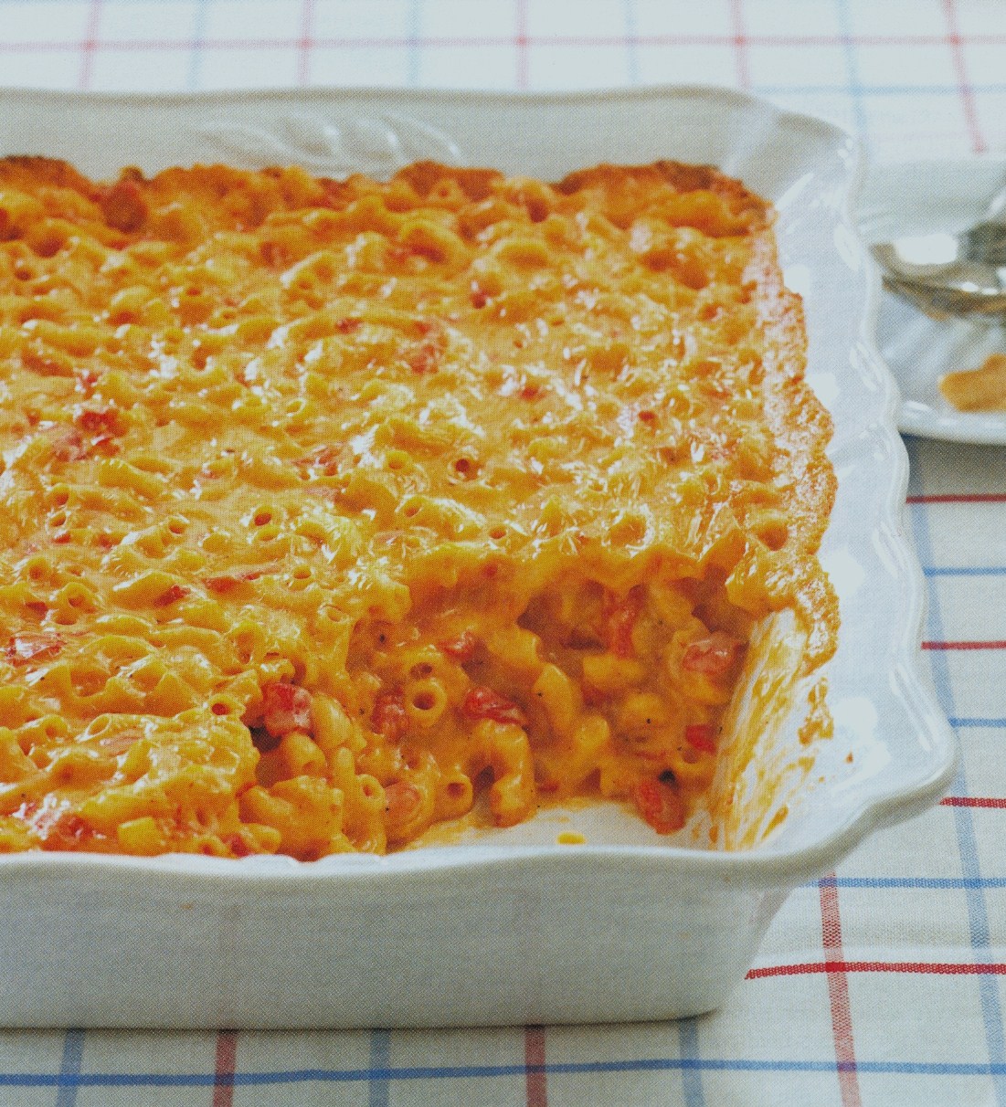 Sugar & Spice & Everything Nice Macaroni and Cheese with Tomatoes