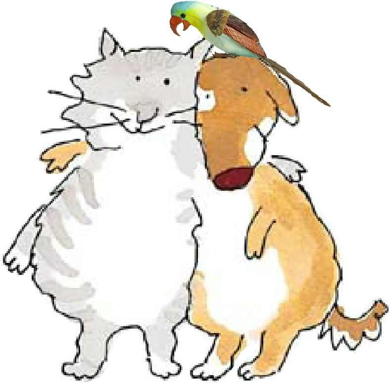 clip art cat dog free - photo #44