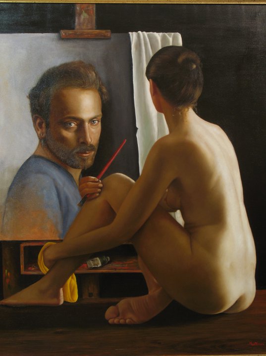 Gianluca Mantovani 1974 | Italian realist painter