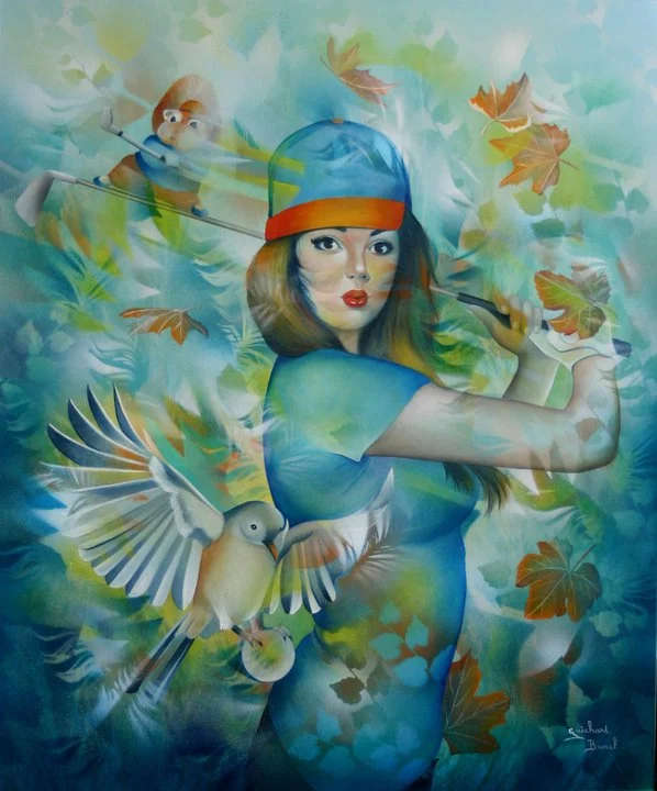 Jeanette Guichard Bunel 1957 | French Surrealist painter