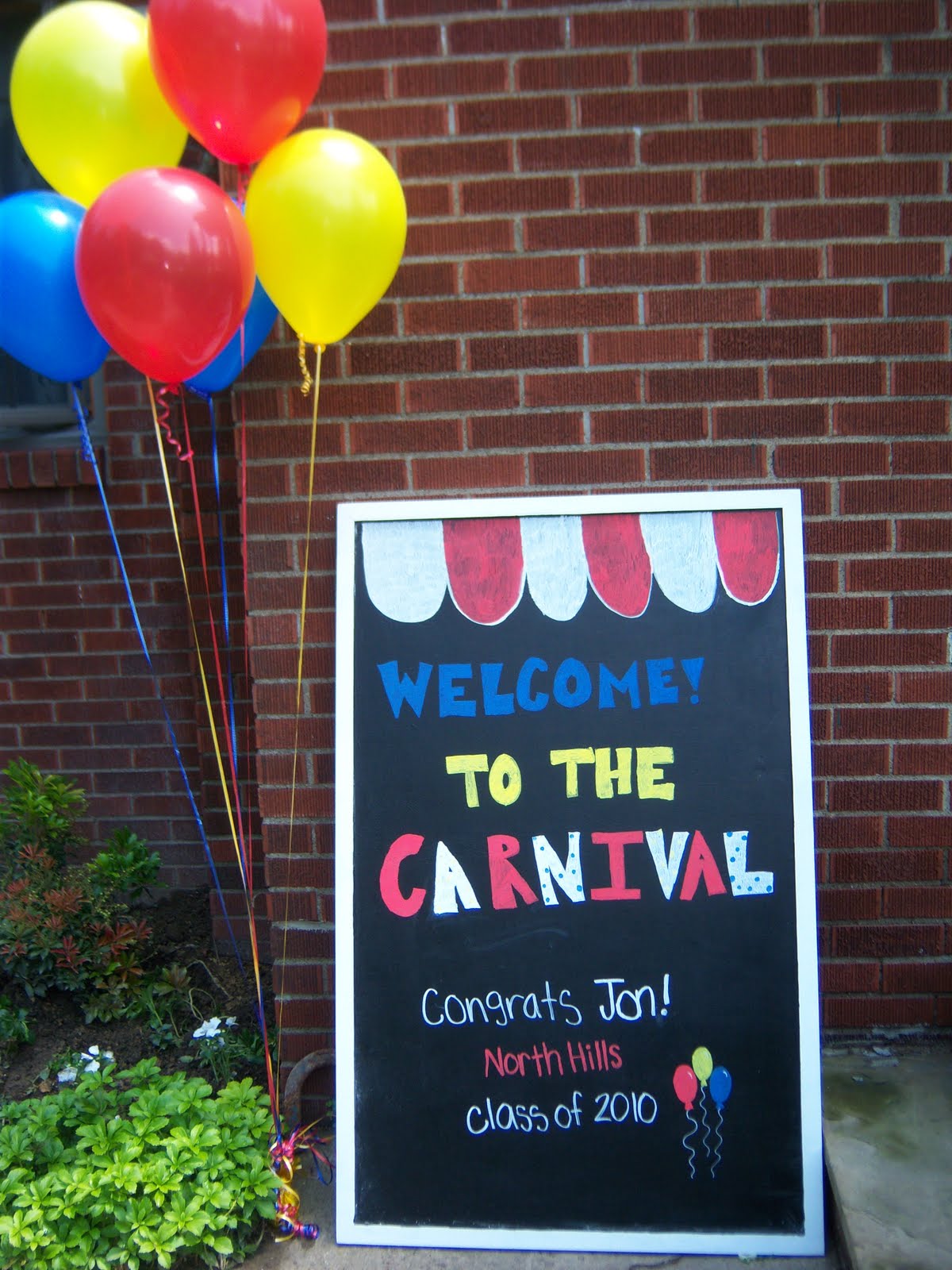 Party Simple: Carnival Themed Graduation Party