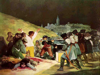 'Los fusilamientos del 3 de mayo en la montaña del Príncipe Pío'
