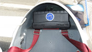 Place case in the glider
