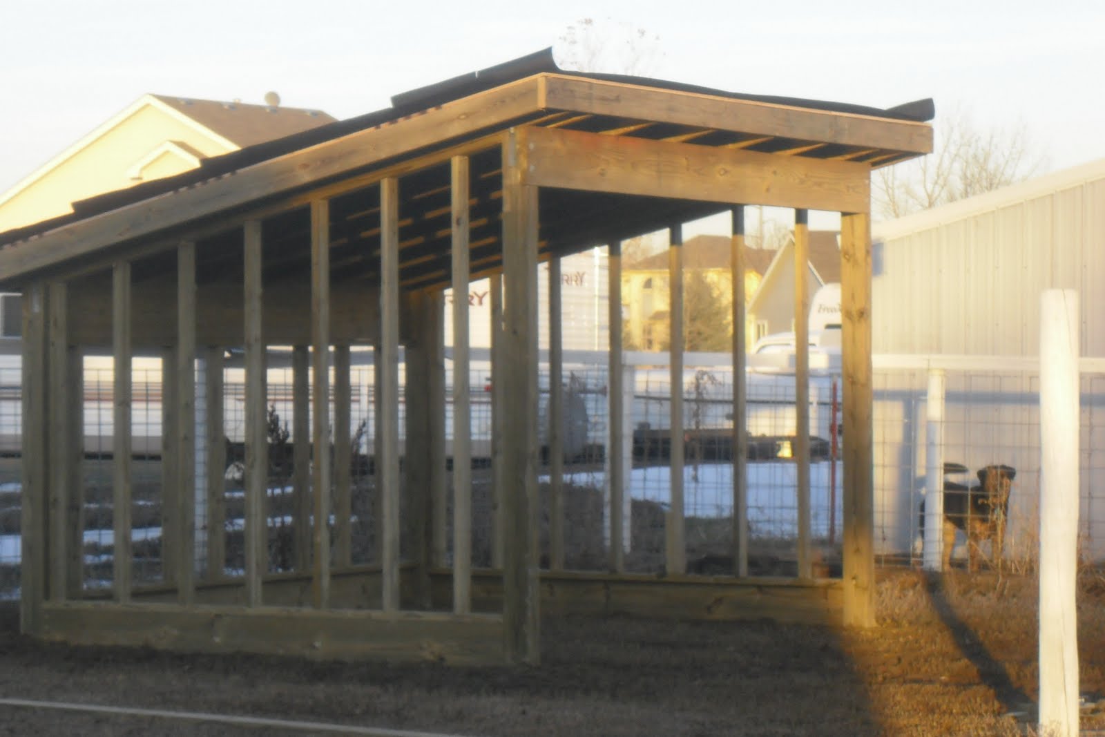 Kathryn's Brain Alpaca Loafing Sheds 50 complete