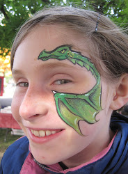 dragon face painting paint designs mary paintings boys faces fun easy makeup facepaint dragons monster facepainting dinosaur children maquillaje caritas