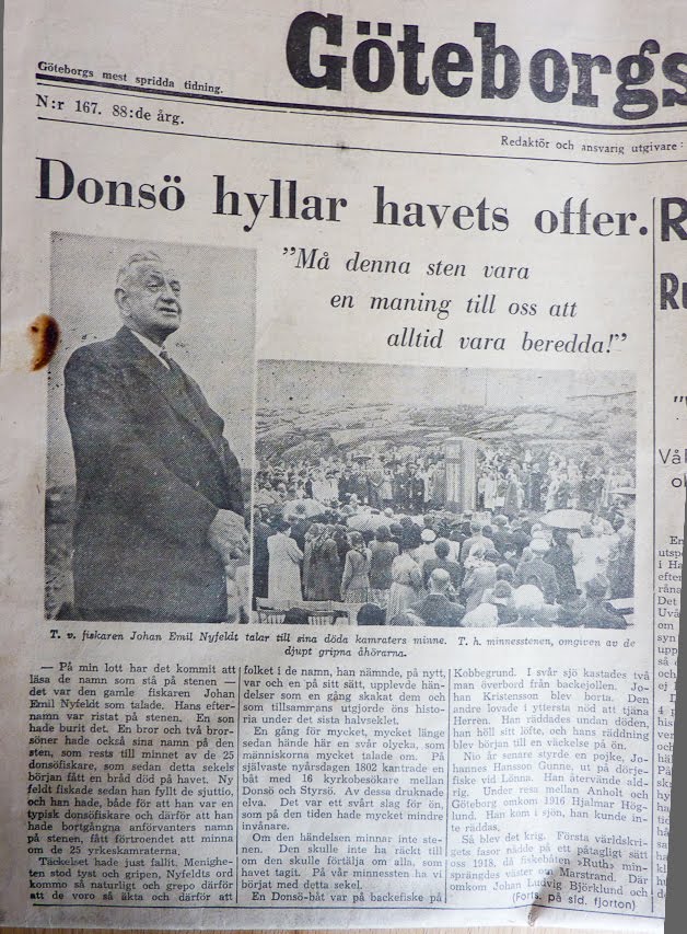 Davidssons på Donsö 25 juni 1946