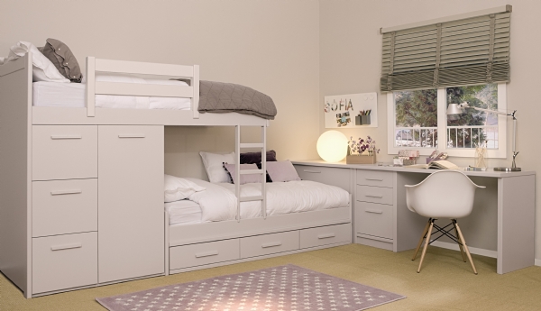 Dormitorios infantiles y juveniles para niñas/niños y jovenes de 6,7,8