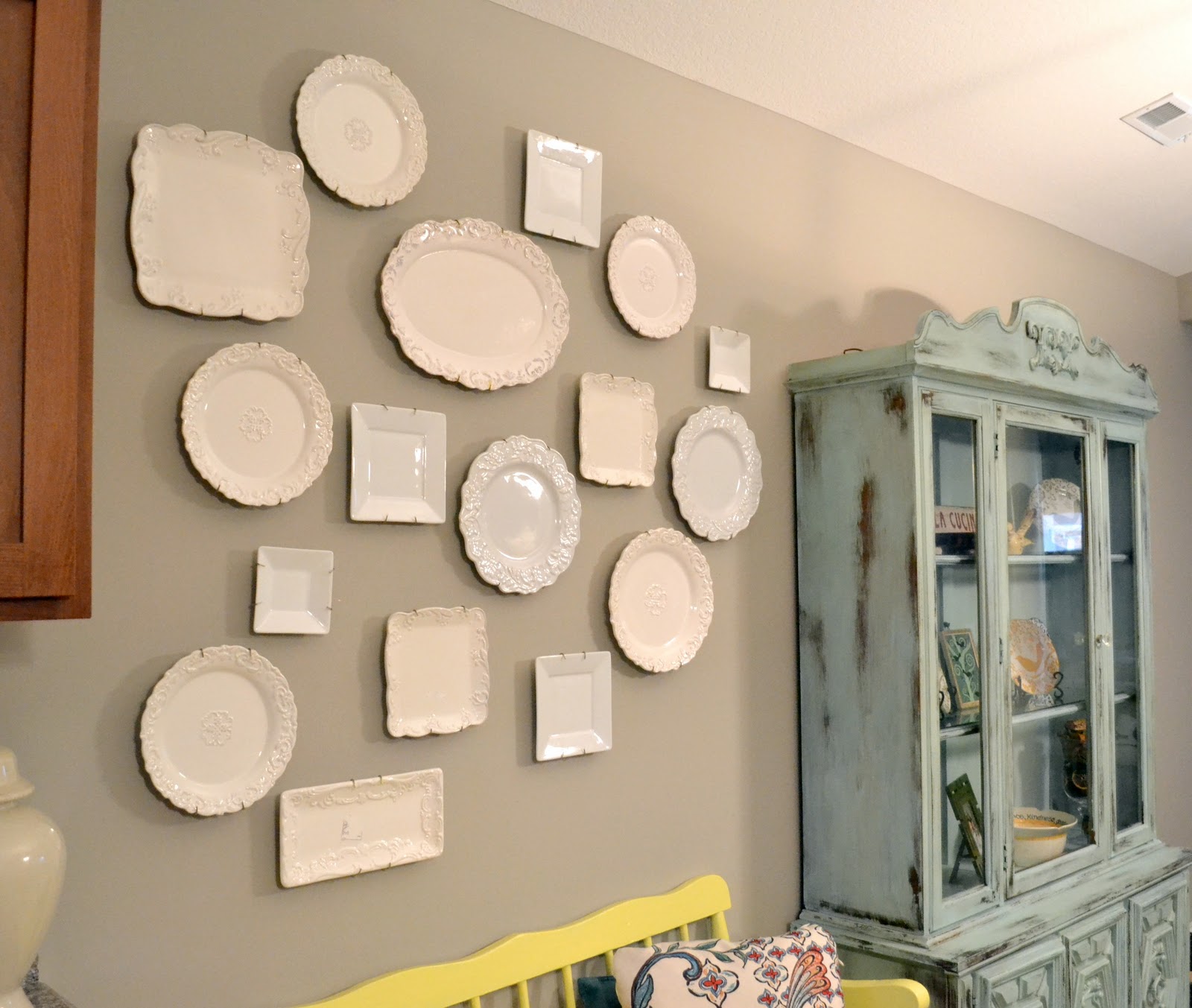 Eclectic Plate Wall Art... Liz Marie Blog