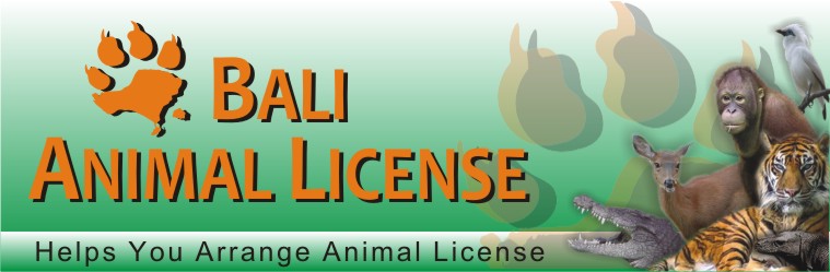 Bali Animal License