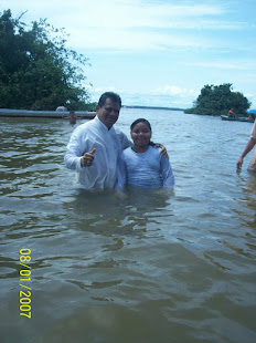 Minha Querida Netinha Kalinda Vitória: Batismo nas Àguas