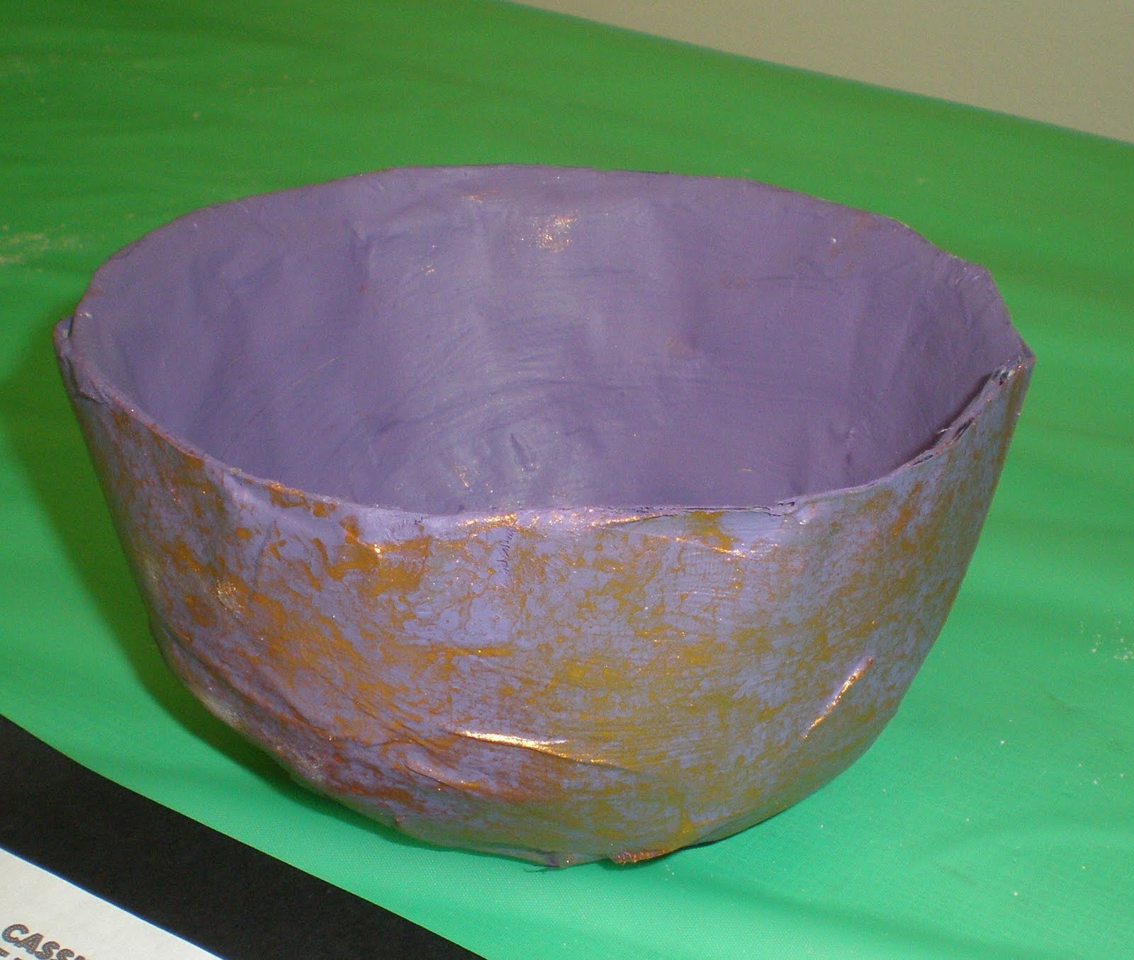 Learn to Teach.Teach to Learn. Paper Mache Bowls, Etc.
