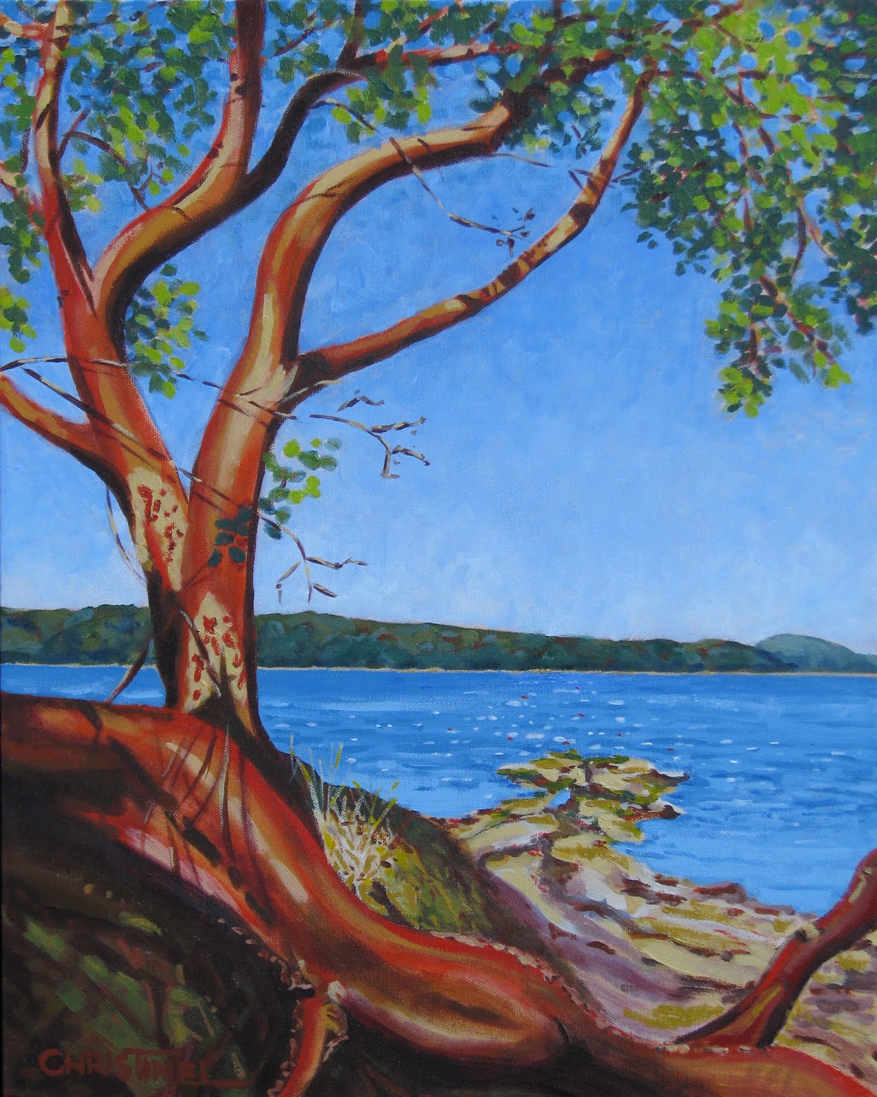 Claire Christinel Art Arbutus