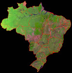 Imagens de satélite de qualquer região do Brasil (escala máxima 1:50.000)