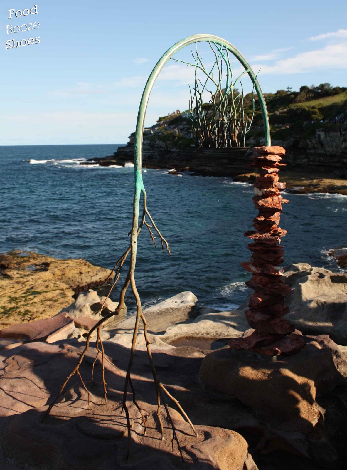 Food, booze and shoes Selling Sculptures by the seashore