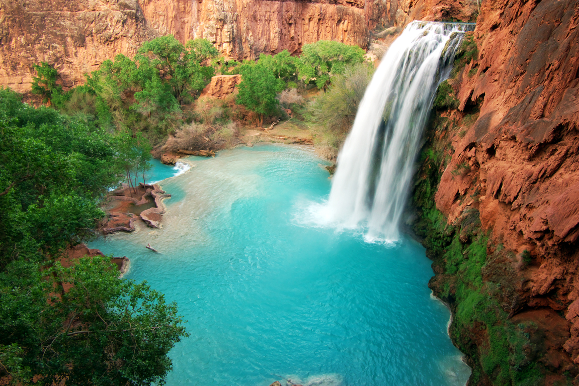Havasu Falls In Arizona