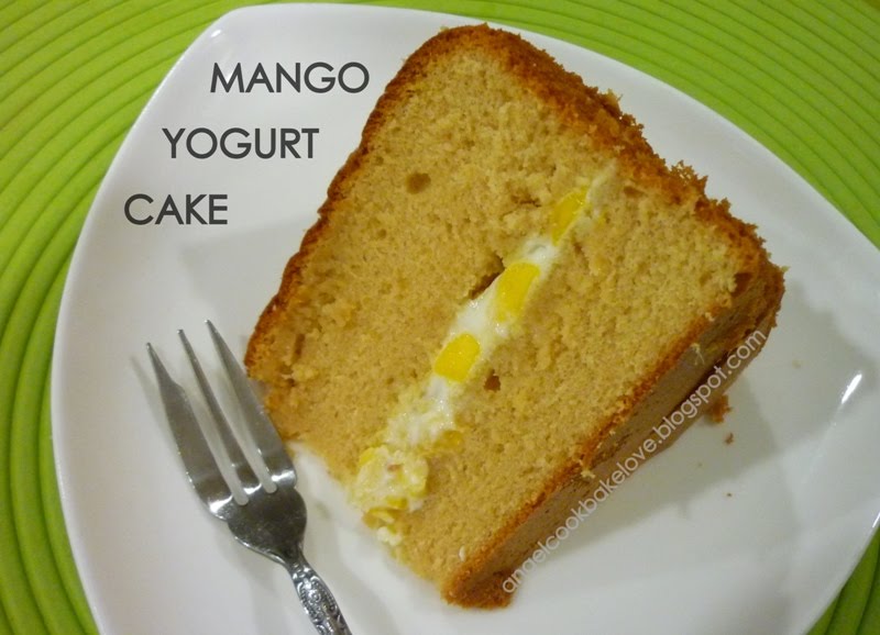 Cook.Bake.Love It's Just a Simple Birthday Cake ～ Mango Yogurt Cake 芒果优格蛋糕