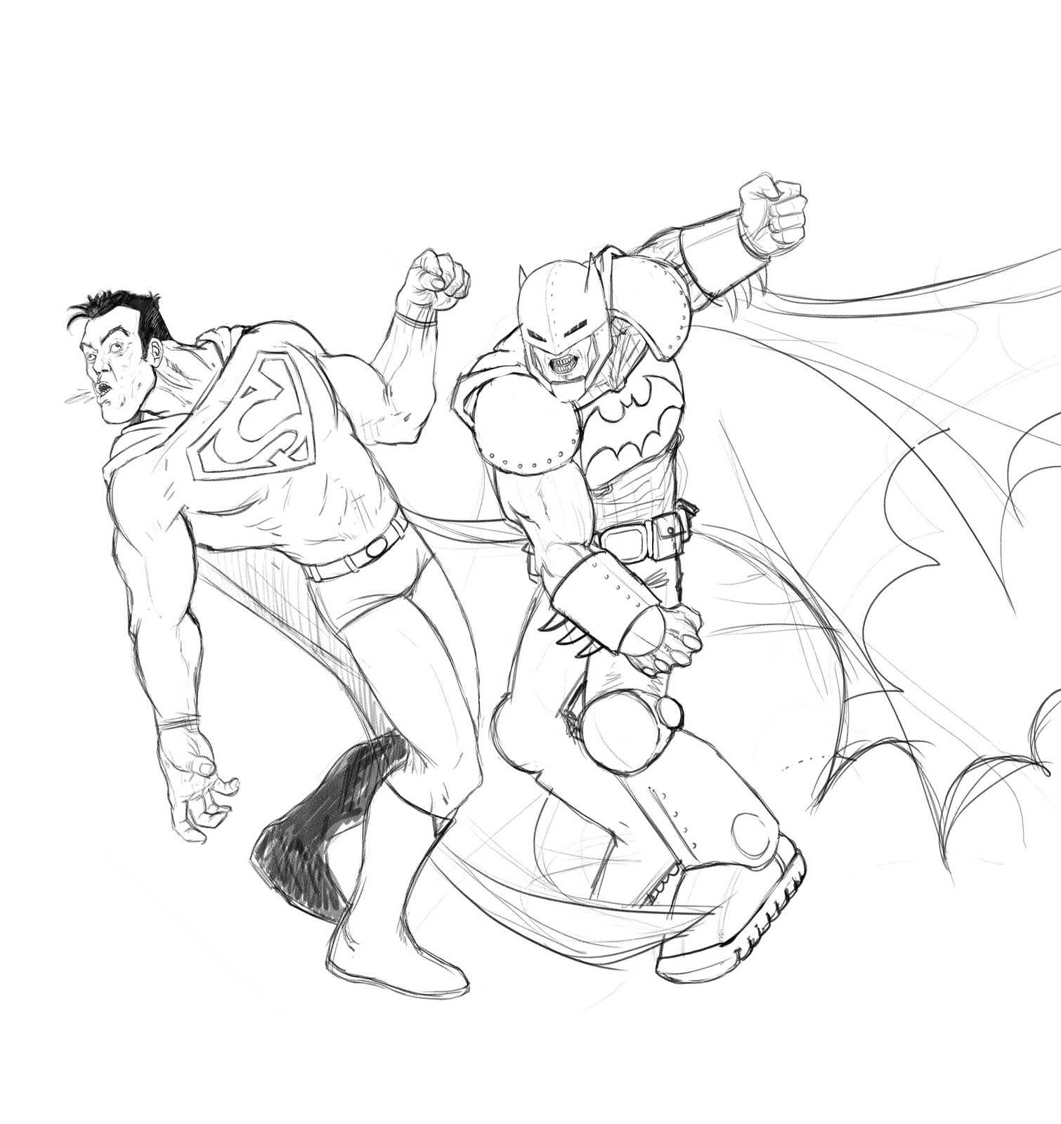 Batman Vs Superman Injustice Coloring Pages