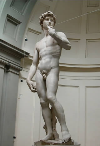 David sculpture