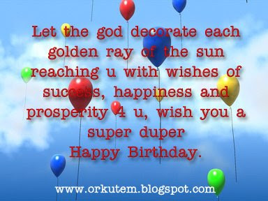 Birthday: Send Birthday Quotes Scraps