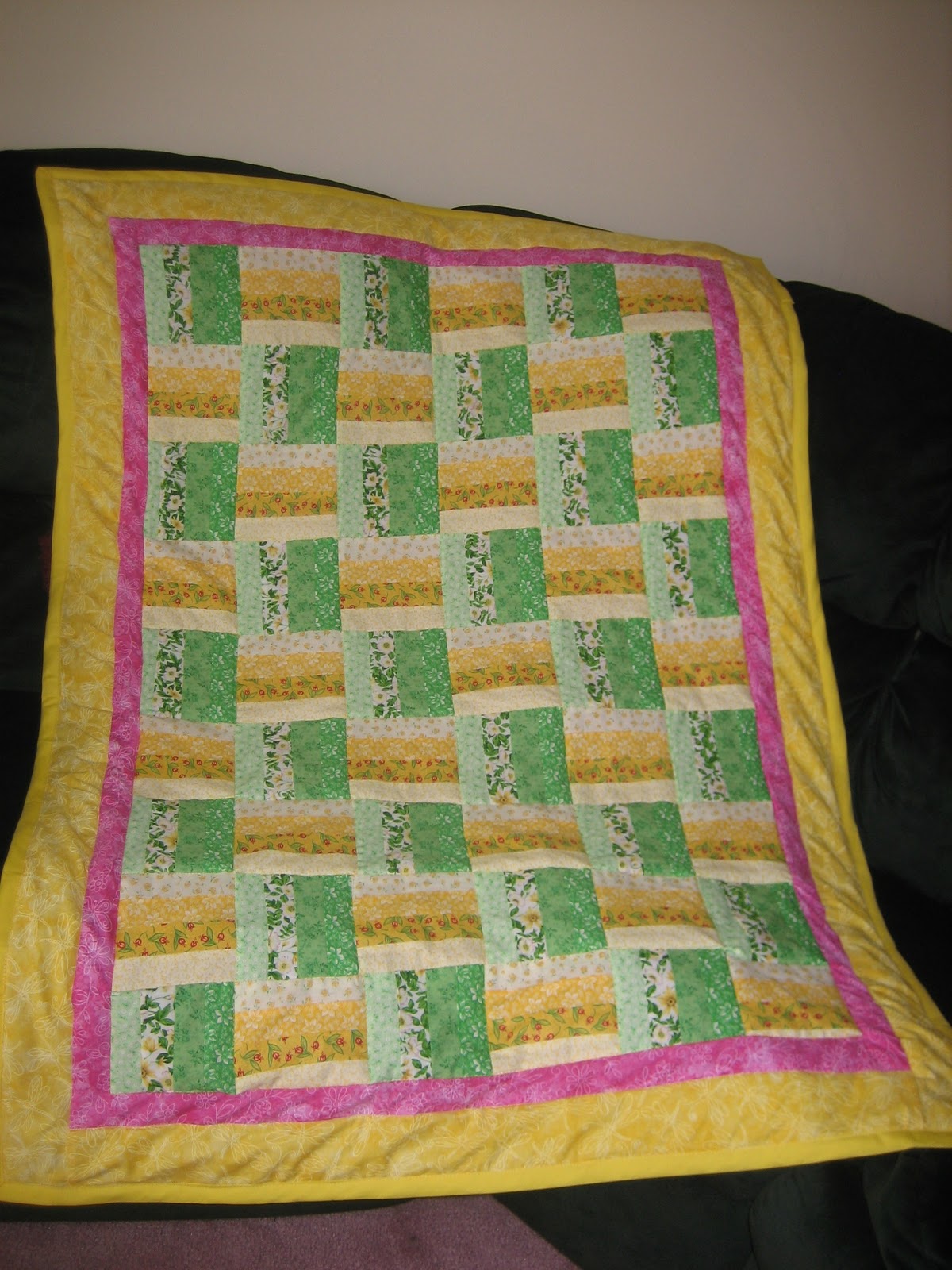 Sassy Quilts Allie's Split Rail Quilt