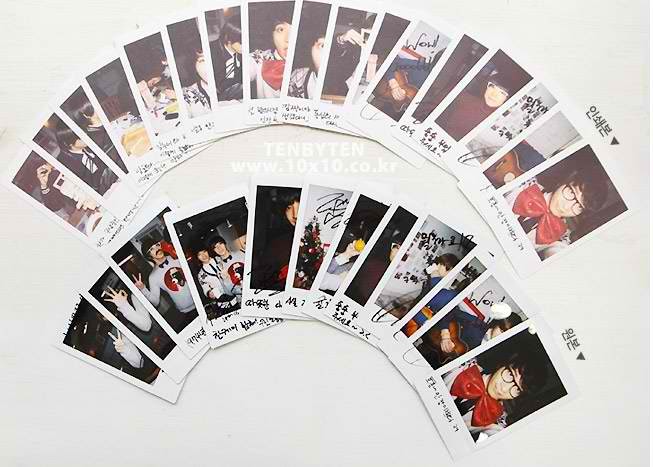 Pictures 2pm Kiss Me 10x10 Mini Polaroid In Lipstick Daily K Pop News