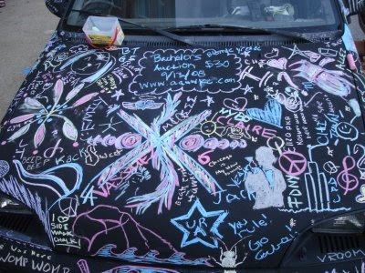 Chalkboard Art Car (3) 1
