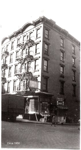 21 Mott St. circa 1950