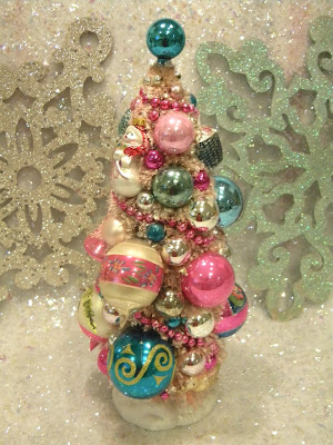 Ms Bingles Vintage Christmas: Pink & Blue Snowman Vintage Ornaments ...
