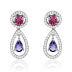 New decent girls diamond earrings design 2013