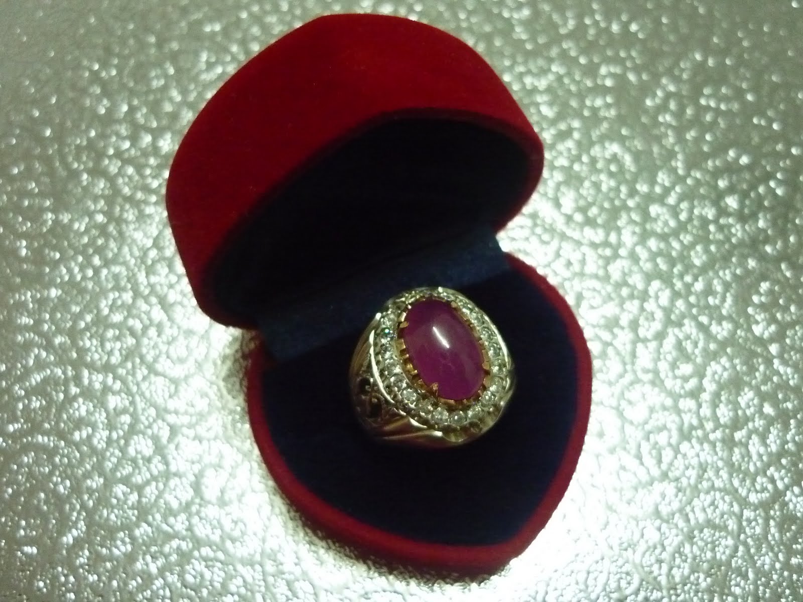 CINCIN BATU PERMATA SEH KOLEKSI: Cincin Delima Burma