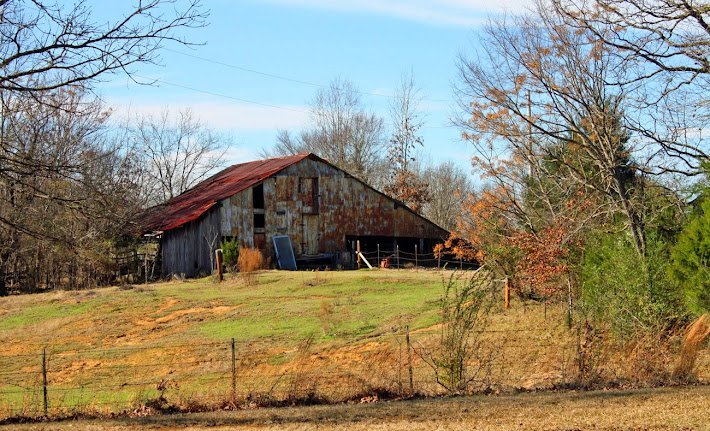 Old Barn on Highway 22, Hinds County, MS