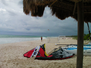 , Tropical Depression IDA…, Playa Del Carmen Kiteboarding